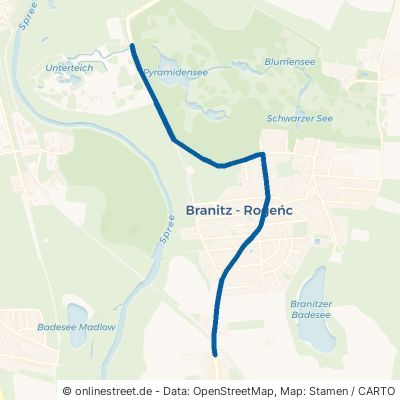 Kiekebuscher Straße Cottbus Branitz 