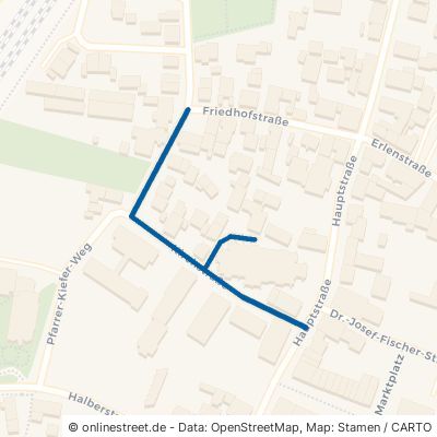 Kirchstraße 76547 Sinzheim Ortsgebiet 