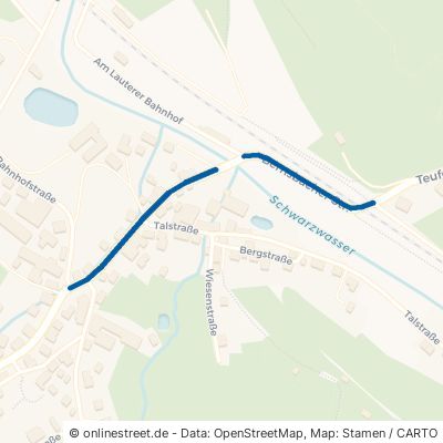 Bernsbacher Straße Lauter-Bernsbach Lauter 