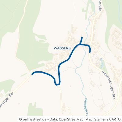 Weingartener Straße Wolfegg Wassers 