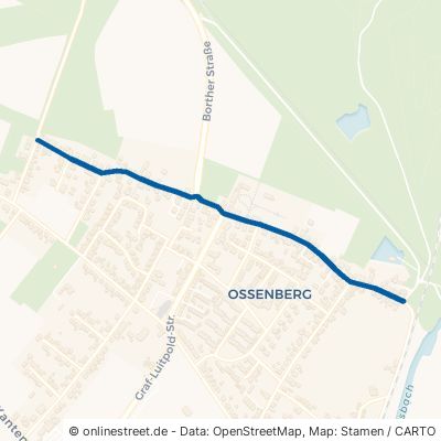 Schloßstraße Rheinberg Ossenberg 