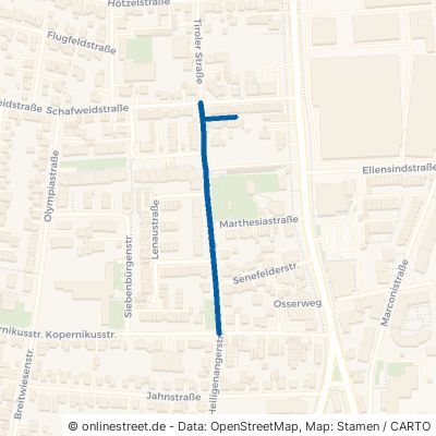 Sudetenstraße 86179 Augsburg Haunstetten Haunstetten - Siebenbrunn