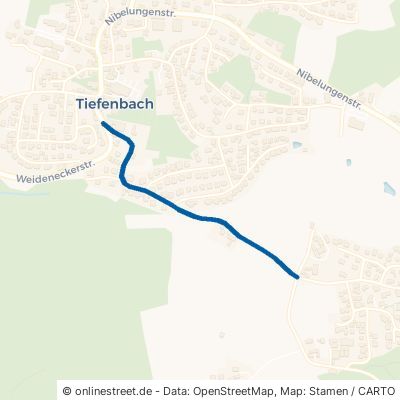 Hochholzweg Tiefenbach Allerting 