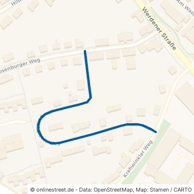 Borkhorster Weg Velbert Mitte 