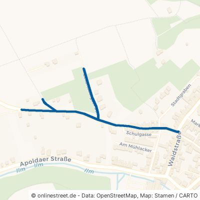 Eckartsbergaer Straße Bad Sulza 