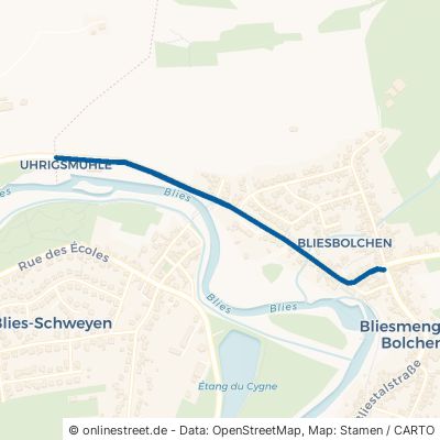 Bliesransbacher Straße Mandelbachtal Bliesmengen-Bolchen 