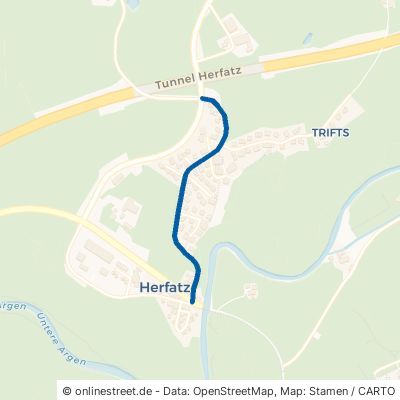 Leupolzer Straße Wangen im Allgäu Herfatz 