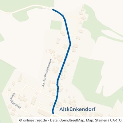 Wolletzer Straße Angermünde Altkünkendorf 