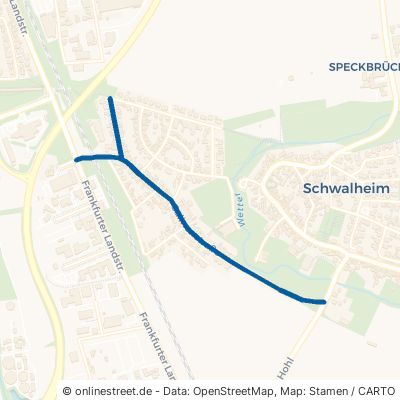 Salinenstraße Bad Nauheim Schwalheim 