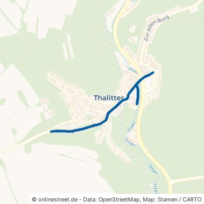 Immighäuser Straße Vöhl Thalitter 