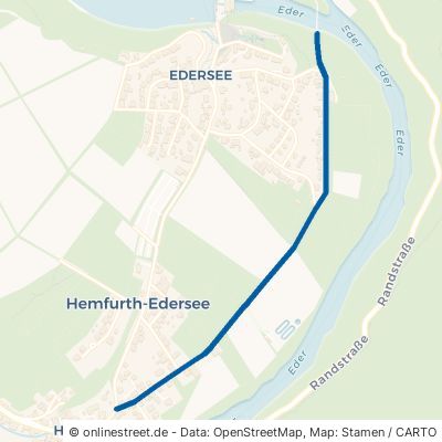 Ederstraße Edertal Hemfurth-Edersee 