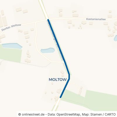 Mecklenburger Straße Moltow Hohen Viecheln 