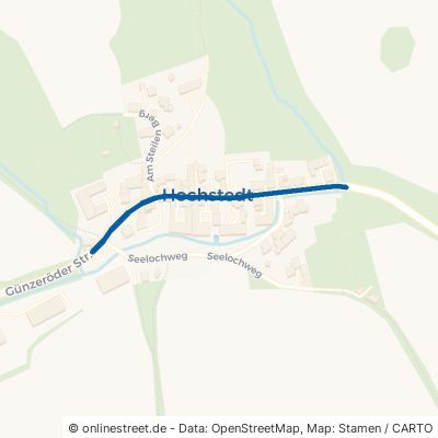 Günzeröder Straße Nordhausen Hochstedt 