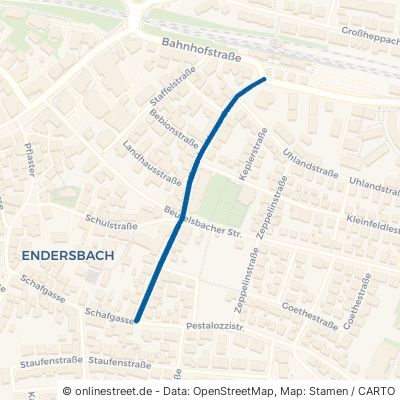 Theodor-Heuss-Straße 71384 Weinstadt Endersbach Endersbach