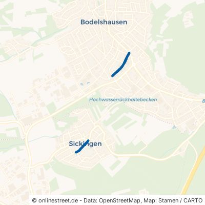 Mozartstraße Bodelshausen 