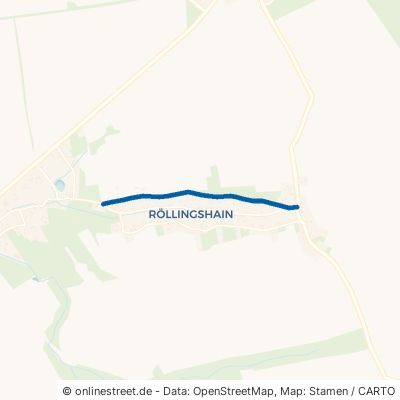 Nordweg Claußnitz Röllingshain 