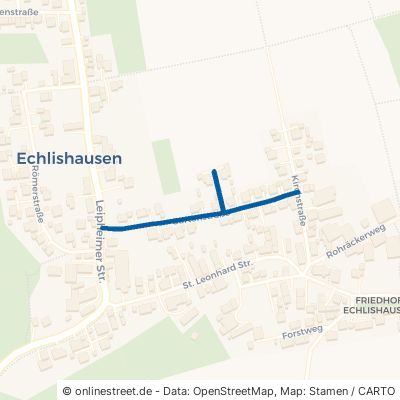 Gartenstraße Bibertal Echlishausen 