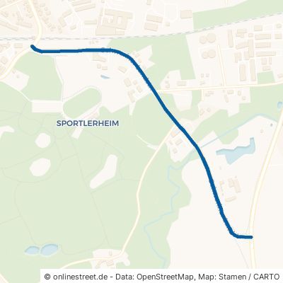 Schweriner Landstraße Grevesmühlen Upahl 