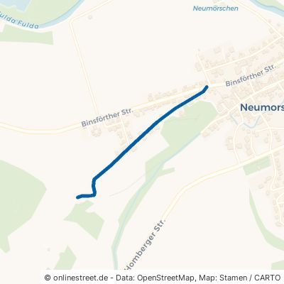 Jägerkopfstraße Morschen Neumorschen 