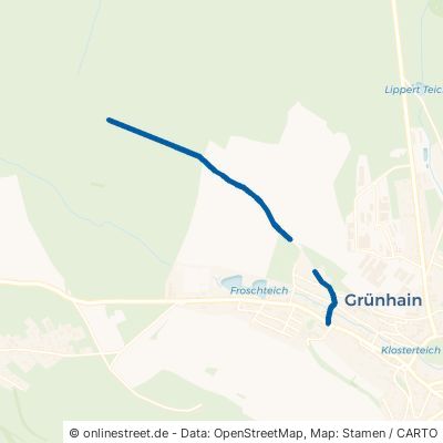 Lößnitzer Straße Grünhain-Beierfeld Grünhain 