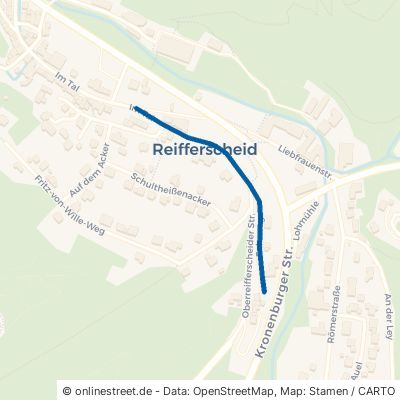Fuhrweg Hellenthal Reifferscheid 