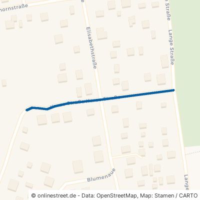 Kurze Straße Mühlenbecker Land Zühlsdorf 
