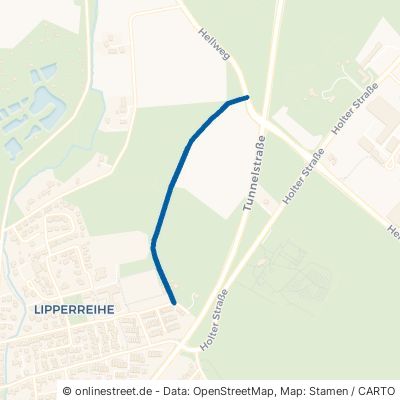 Alter Mühlenweg Oerlinghausen Lipperreihe 