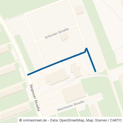 Erfurter Straße Riesa Weida 