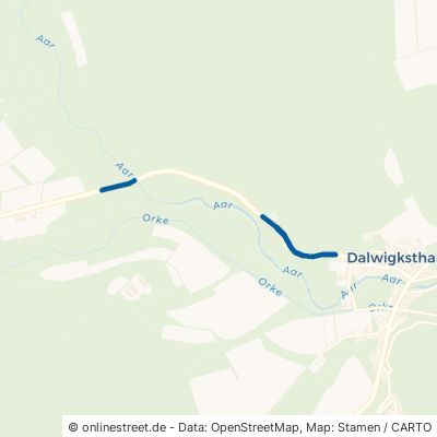 Mündener Straße Lichtenfels Dalwigksthal 