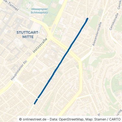Olgastraße Stuttgart Mitte 