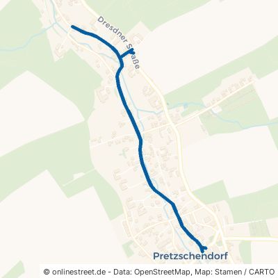Erich-Weinert-Straße Klingenberg Pretzschendorf 
