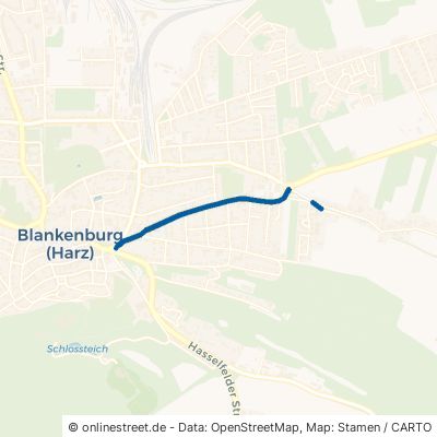 Westerhäuser Straße Blankenburg Börnecke 