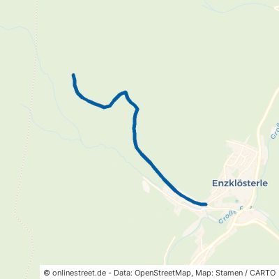 Gernsbacher Steige Enzklösterle 