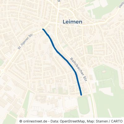 Bürgermeister-Weidemaier-Straße Leimen 