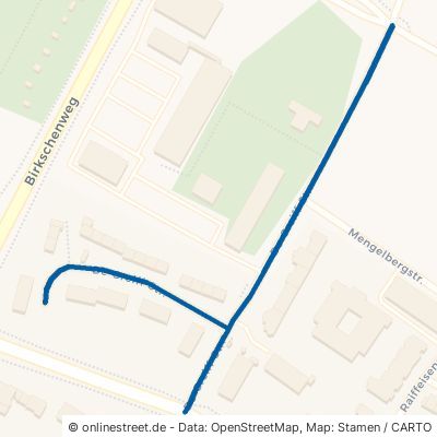 De-Greiff-Straße Krefeld Kempener Feld/Baakeshof 
