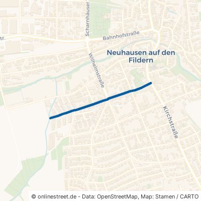 Lettenstraße Neuhausen auf den Fildern 