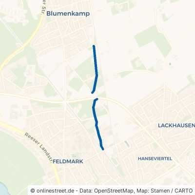 Blumenkamper Weg 46485 Wesel Feldmark 