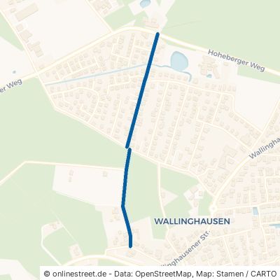 Dickfehler Weg Aurich Wallinghausen 