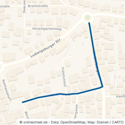 Hindenburgstraße Möglingen 