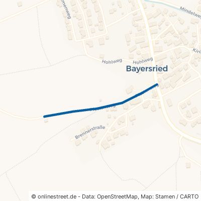 Plattenweg Ursberg Bayersried 