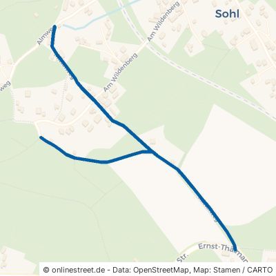 Mittelweg Bad Elster Sohl 