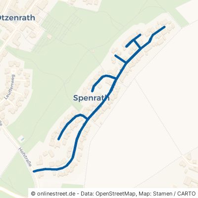 Baumstraße Jüchen Otzenrath/Spenrath 