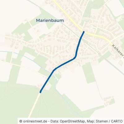 Uedemer Straße Xanten Marienbaum 