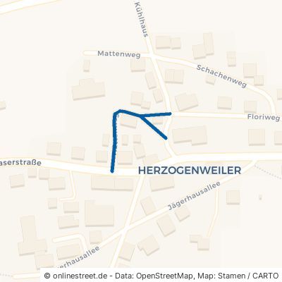 Hüttenweg Villingen-Schwenningen Herzogenweiler 