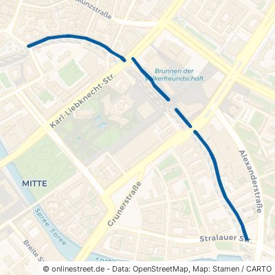 Dircksenstraße Berlin Mitte 