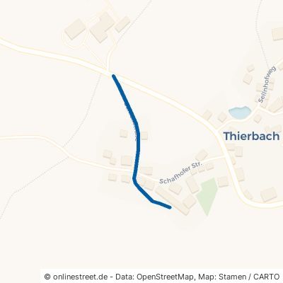 Schloßstraße Bad Steben Thierbach 
