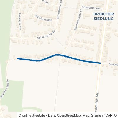 Greifswalder Straße Alsdorf Broicher Siedlung 