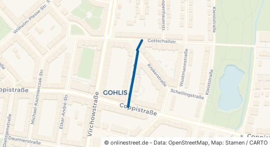 Renkwitzstraße Leipzig Gohlis-Mitte 
