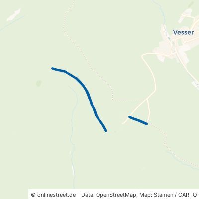 Rennsteig-Dolmar-Weg Schleusingen St. Kilian 