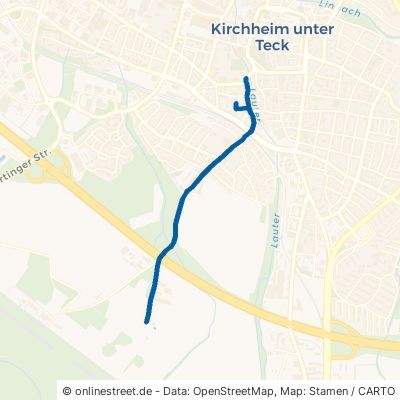 Hahnweidstraße Kirchheim unter Teck Kirchheim 
